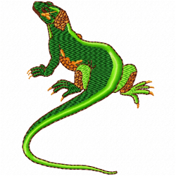 Reptiles Embroidery Design 6